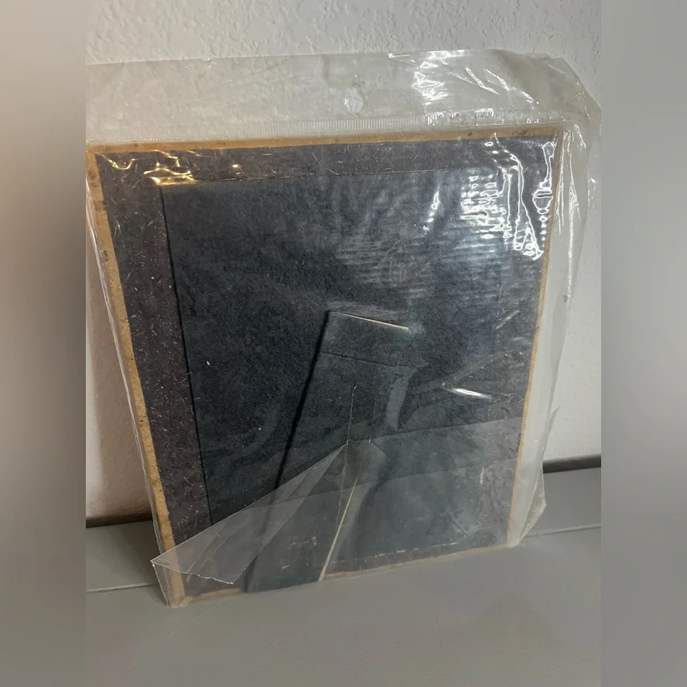 Handmade Natural Fiber Paper Table Top Photo Frame Mixed Media Paper EcoFriendly